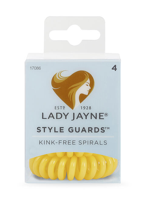 Style Guards Yellow Kink Free Spirals - 4 Pk