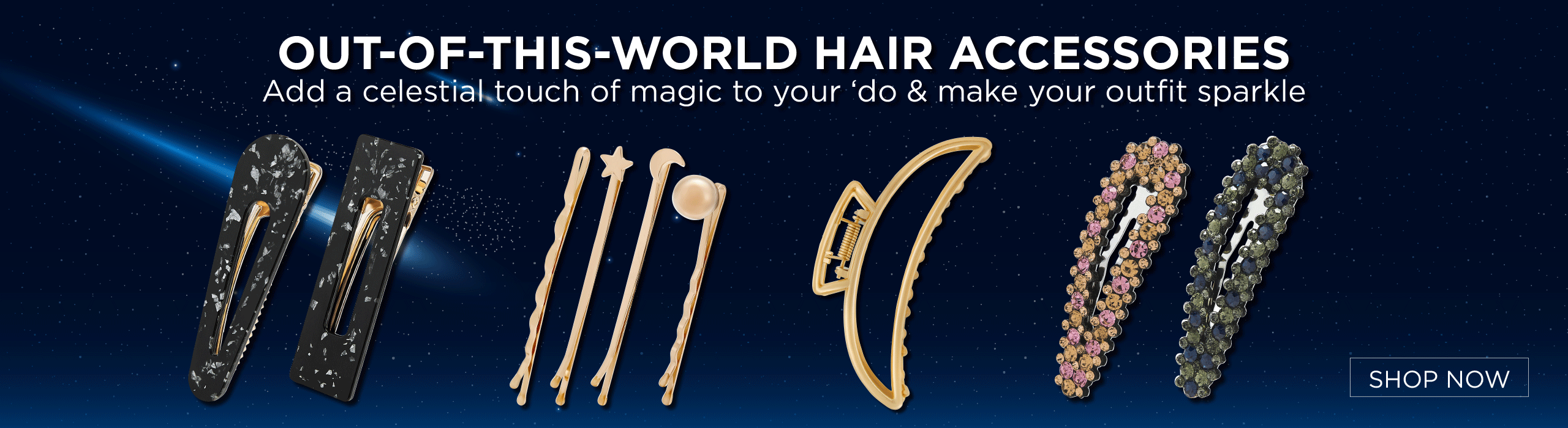 Out of this world hair accessories